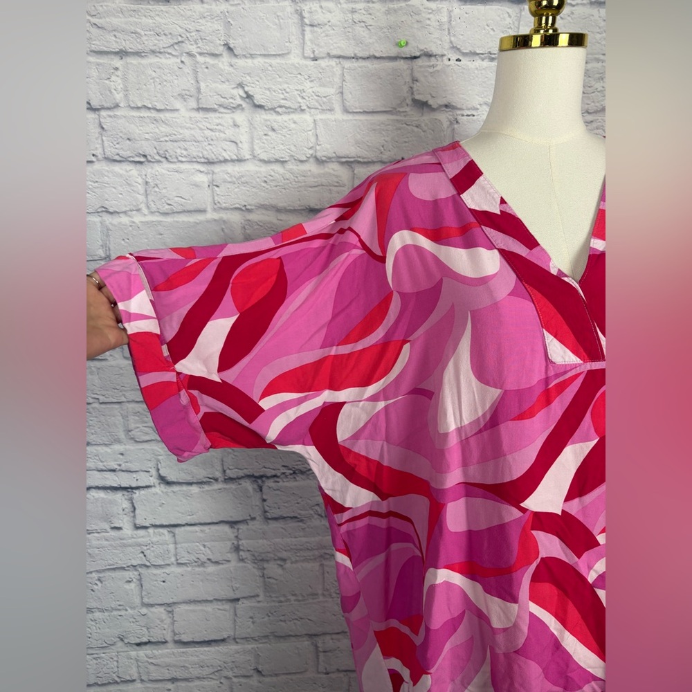 Natori Murano challis sleepshirt size Large - Picture 4 of 7